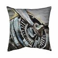 Begin Home Decor 20 x 20 in. Airplane Propeller-Double Sided Print Indoor Pillow 5541-2020-TR1